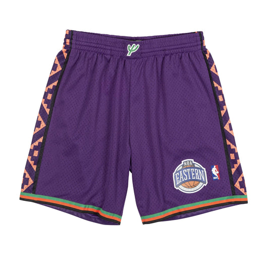 Mitchell & Ness Men NBA All Star East Swingman Short Red 1995 SMSH19220ASEL95 - SHORTS - Canada