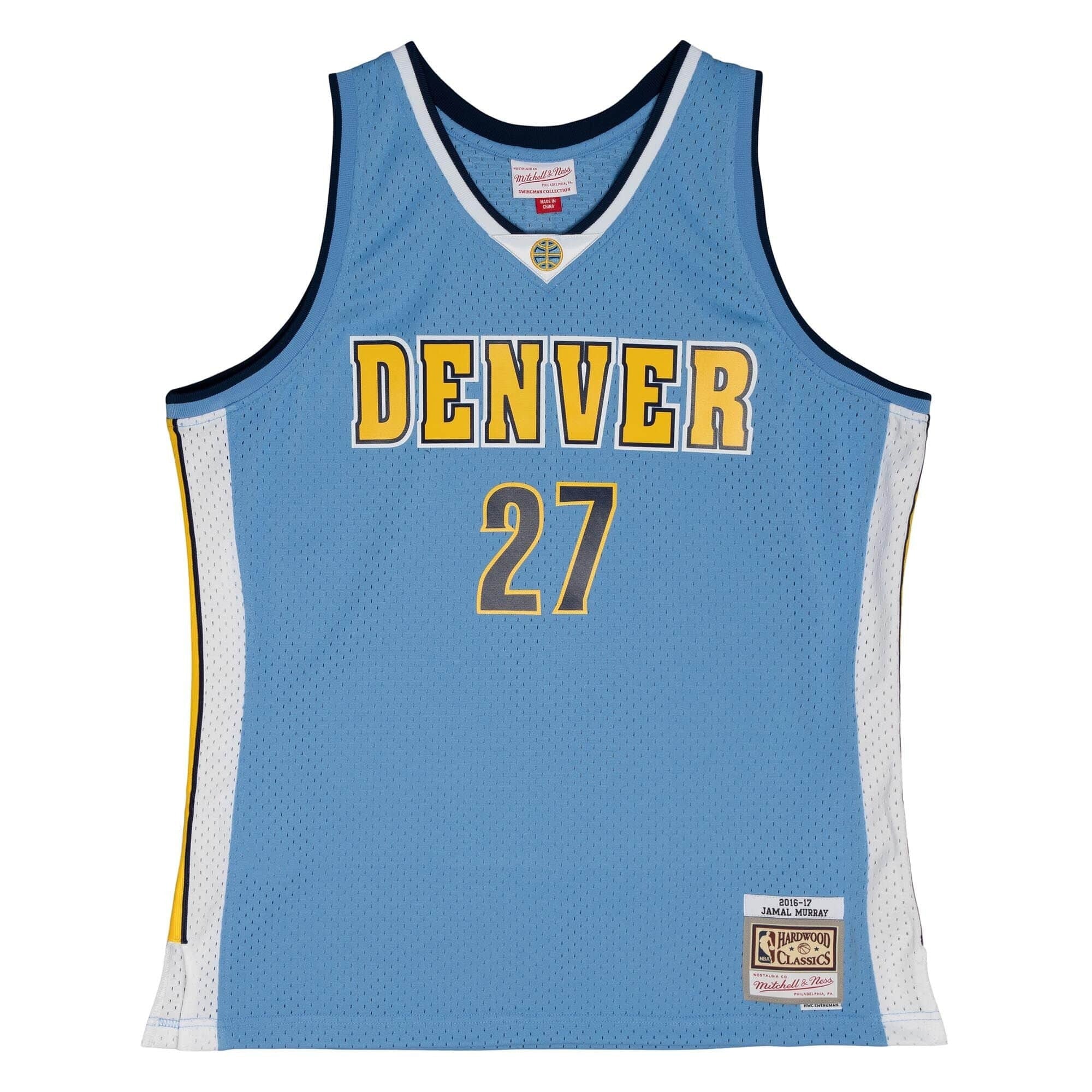 Mitchell & Ness Men NBA Denver Nuggets Swingman Jersey Jamal Murray Blue  '16-17 SMJY4449DNU16JM – HotelomegaShops