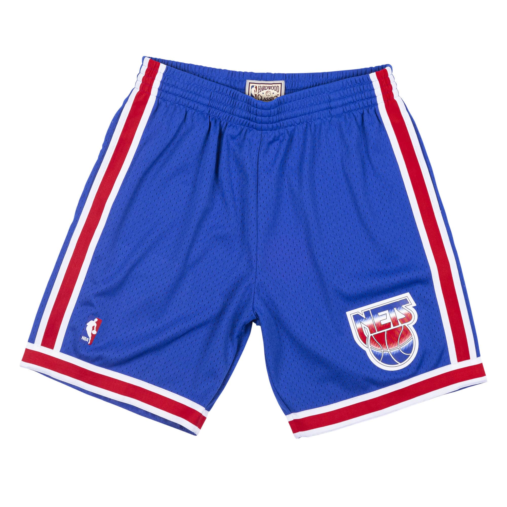 Mitchell & Ness Men NBA New Jersey Nets Swingman Shorts Royal 1993 SMSH18503NJNB93 () S