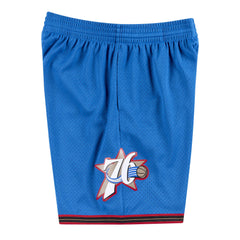 Mitchell & Ness Men NBA Philadelphia 76ers Swingman Short Royal 1999 SMSH18034P76B99 - SHORTS - Canada