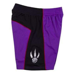 SHORTS - Mitchell & Ness Men NBA Toronto Raptors Swingman Shorts Purple 1999 SSH19071TRAL99