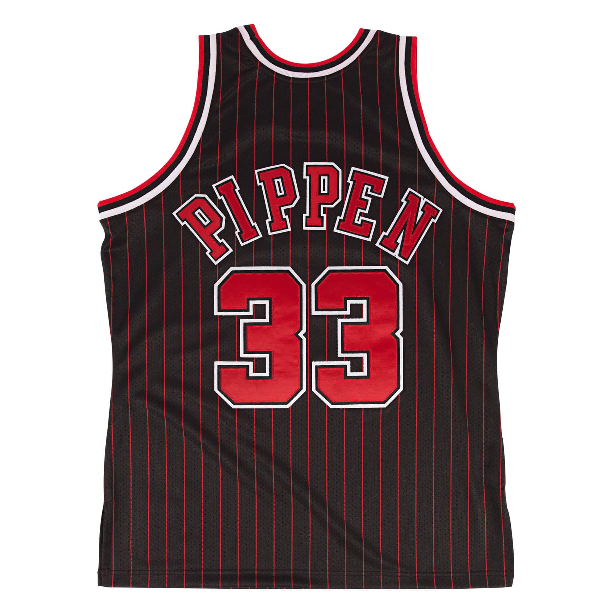Mitchell & Ness NBA Chicago Bulls Scottie Pippen #33 Black Authentic Jersey 1995-96 722630095SPIPP - TANK TOPS - Erlebniswelt-fliegenfischenShops - Canada
