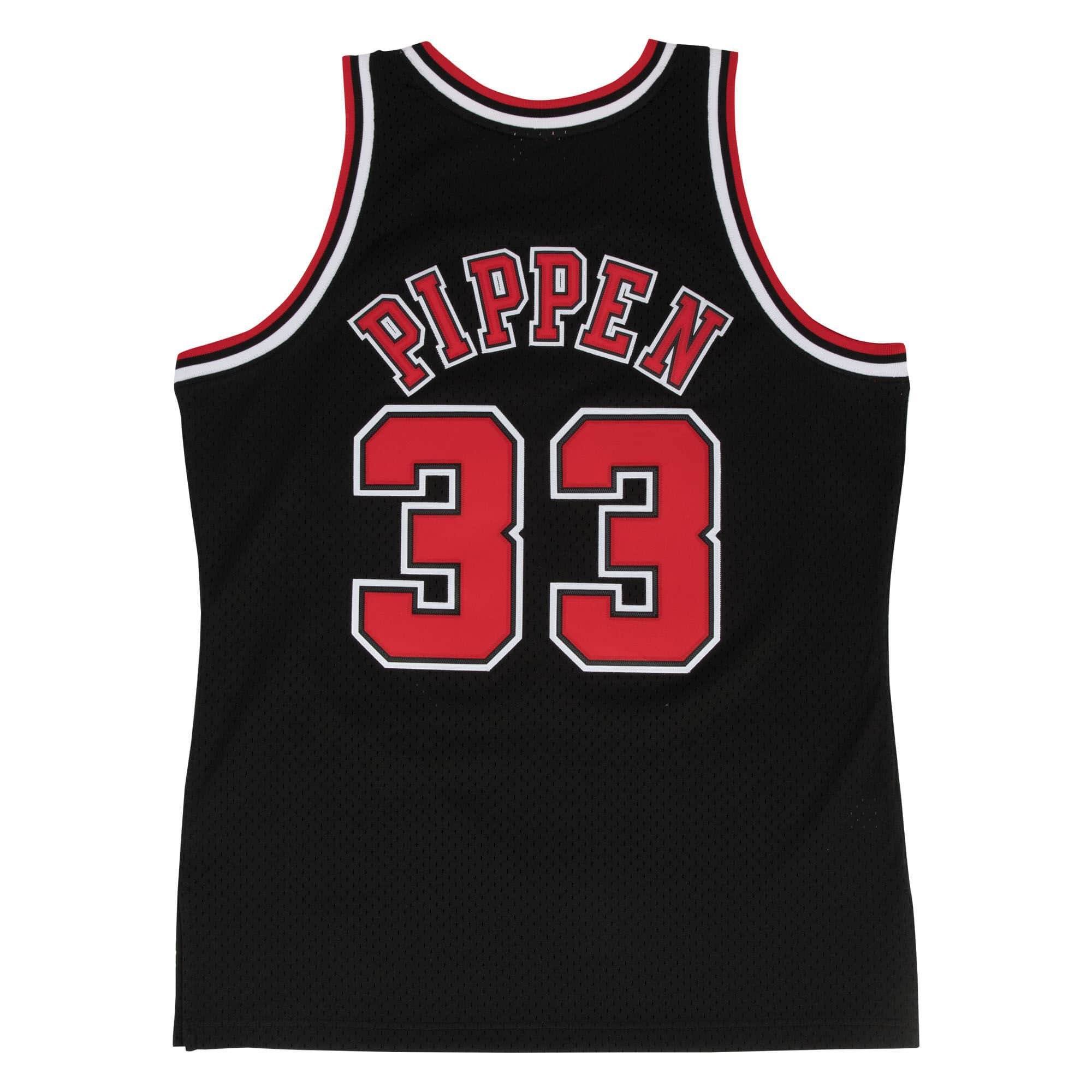 TANK TOPS - Mitchell & Ness NBA Chicago Bulls Swingman Jersey Scottie Pippen Black 1997 Men SMJYCBUKSPI97