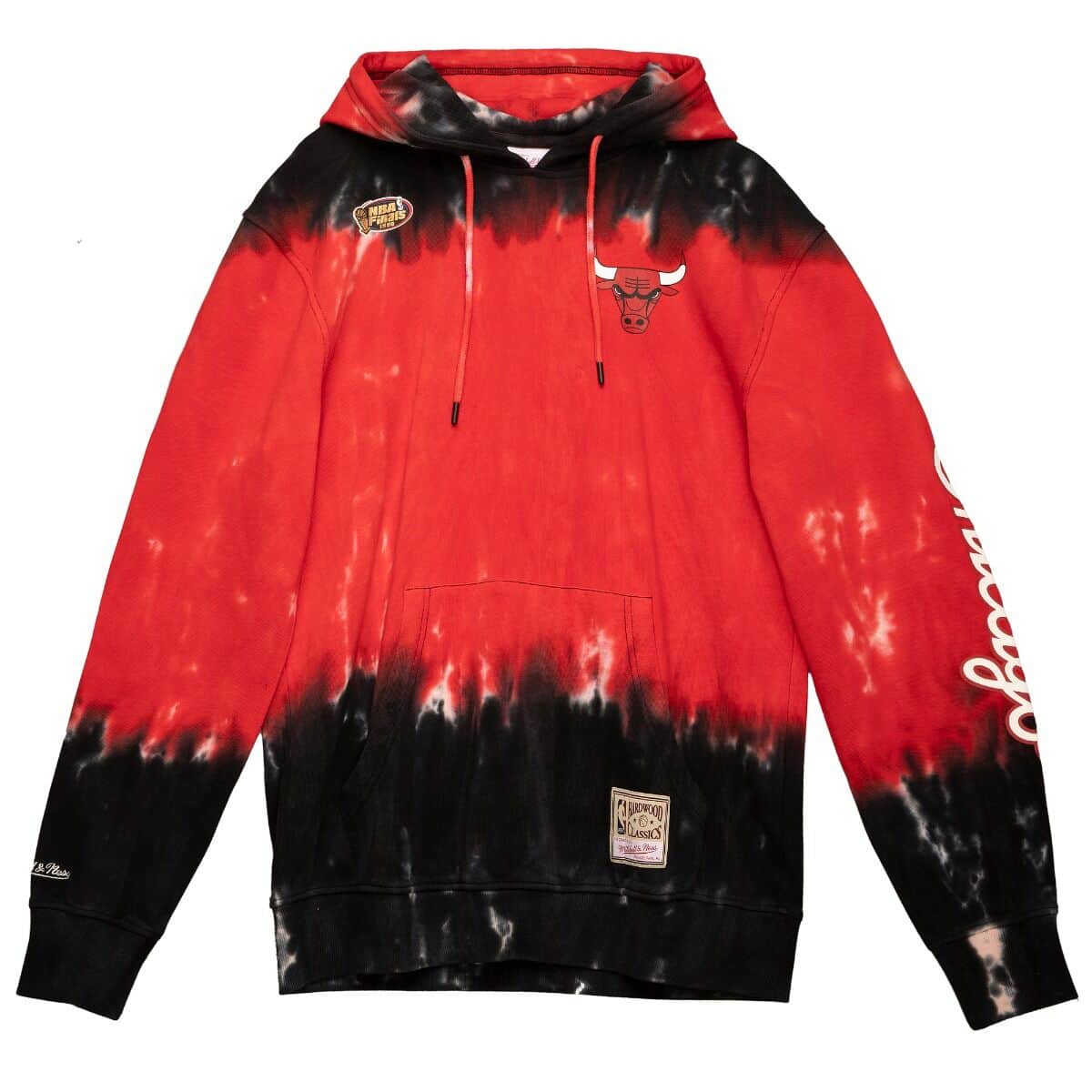 Mitchell & Ness NBA Chicago Bulls Tie Dye Hoodie FPHD19098CBUM - SWEATERS - Canada