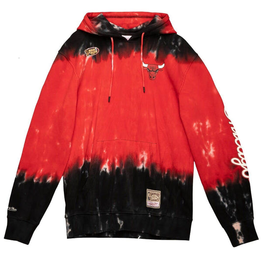 Mitchell & Ness NBA Chicago Bulls Tie Dye Hoodie FPHD19098CBUM - SWEATERS - Canada