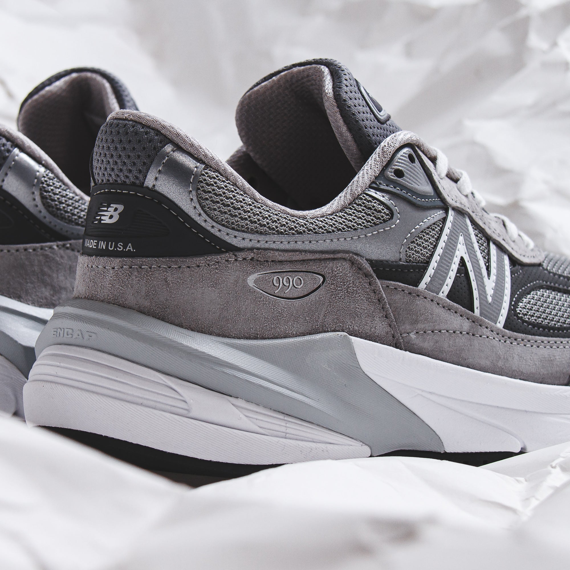 New Balance 990v6 Made In USA Grey Men M990GL6 - FOOTWEAR - Canada
