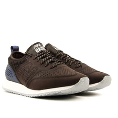 FOOTWEAR - NEW BALANCE CLASSIC CM600CDB BROWN NAVY CYCLIST DESIGN IN TOKYO CM600CDB
