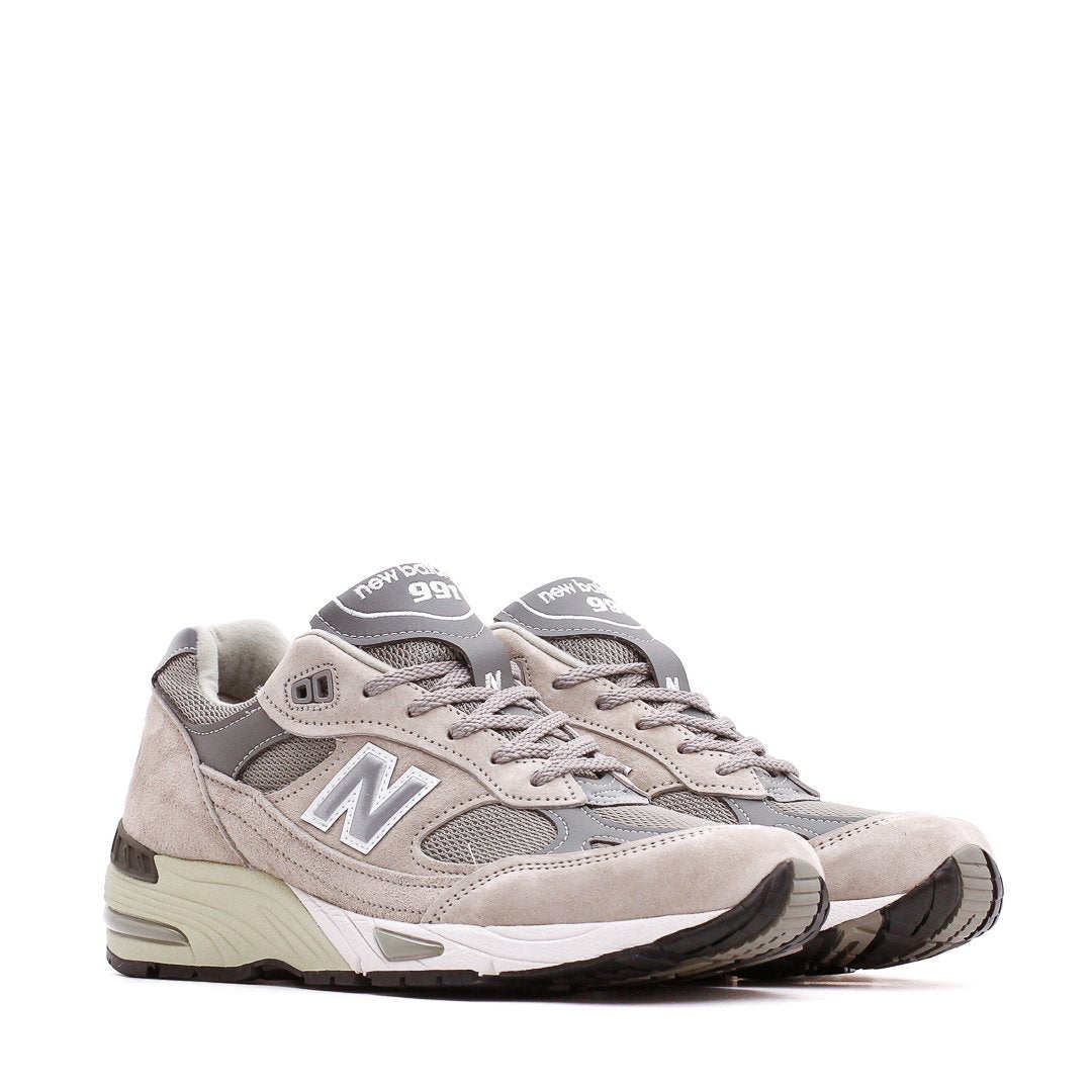 New Balance Men 991 Silver Grey Made In England M991GL - FOOTWEAR - Canada
