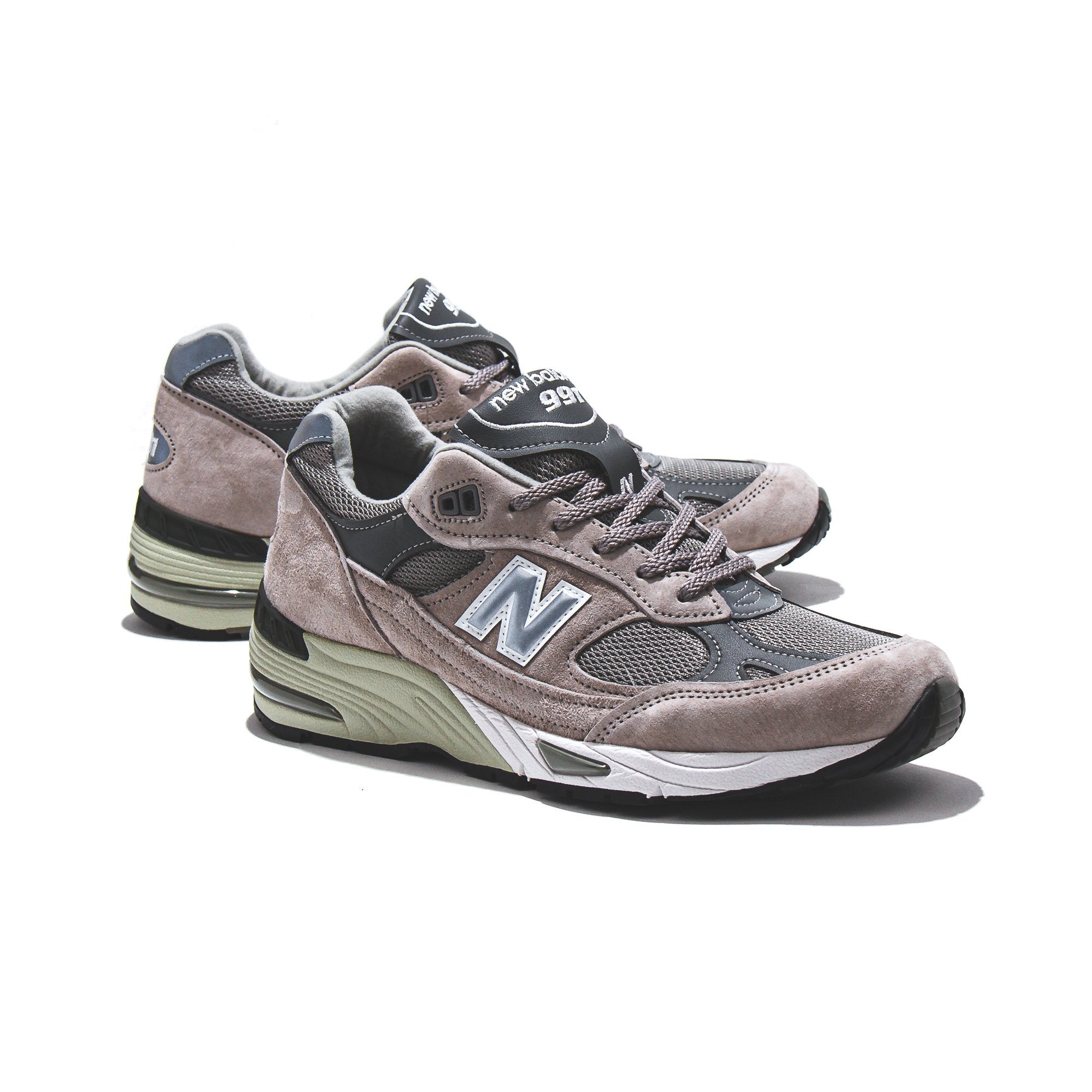New Balance Men 991 Silver Grey Made In England M991GL - FOOTWEAR - Canada