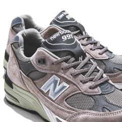 New Balance Men 991 Silver Grey Made In England M991GL - FOOTWEAR - Canada