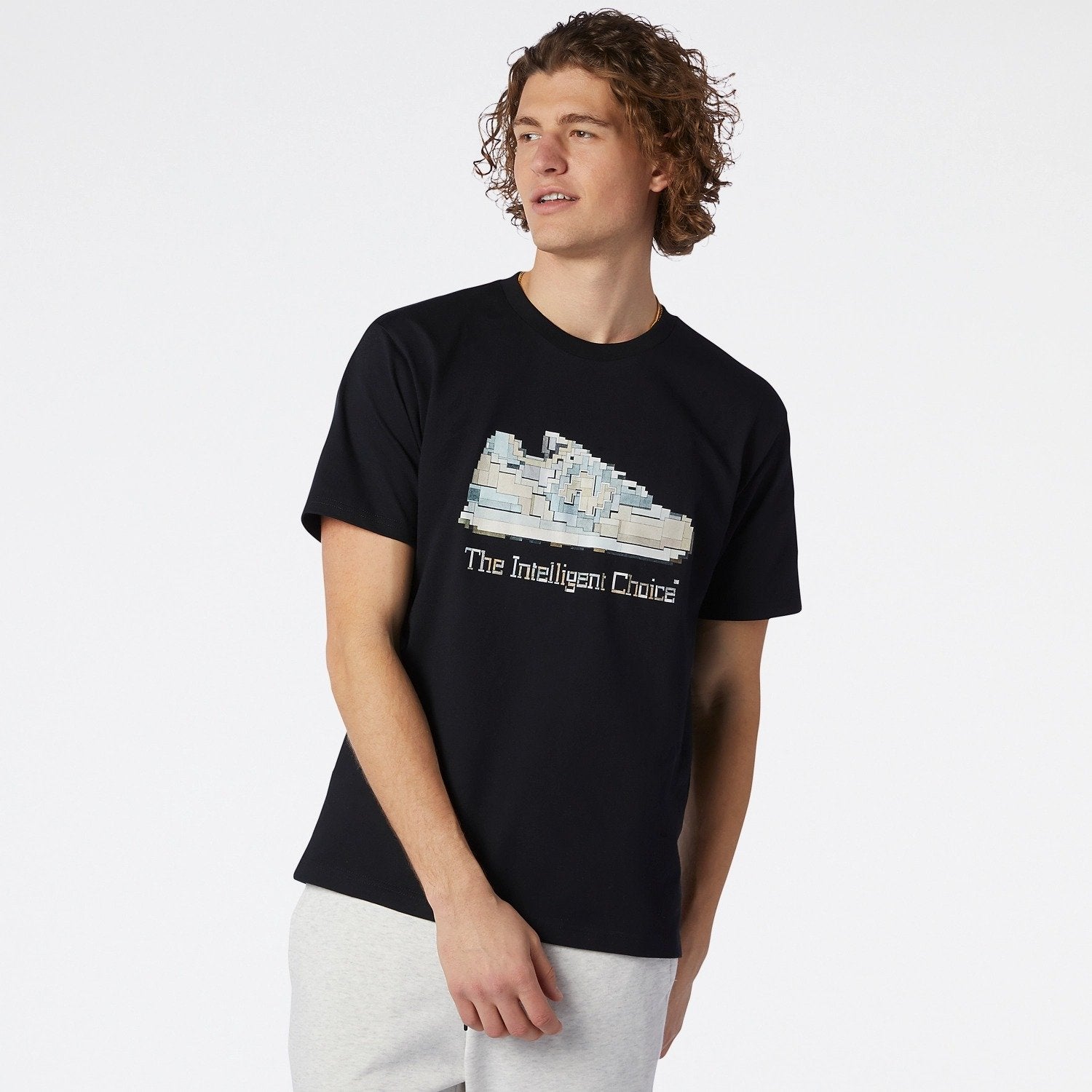 New Balance Men Athletics Artist Lister Tee Black MT13555-BK - T-SHIRTS - Canada