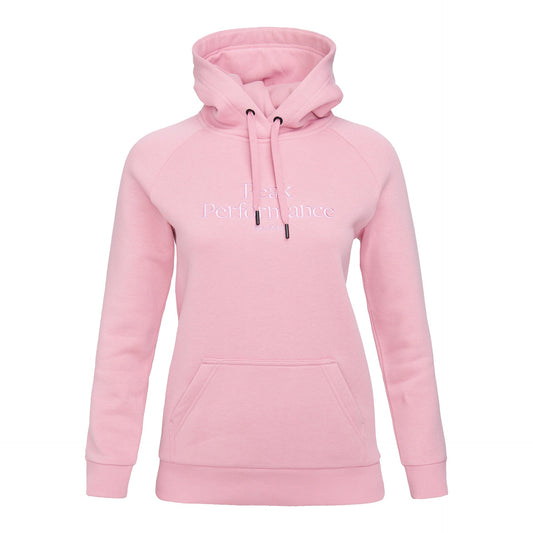 Peak Performance Women Original Hood Frosty Rose G6676105853A - SWEATERS - Canada