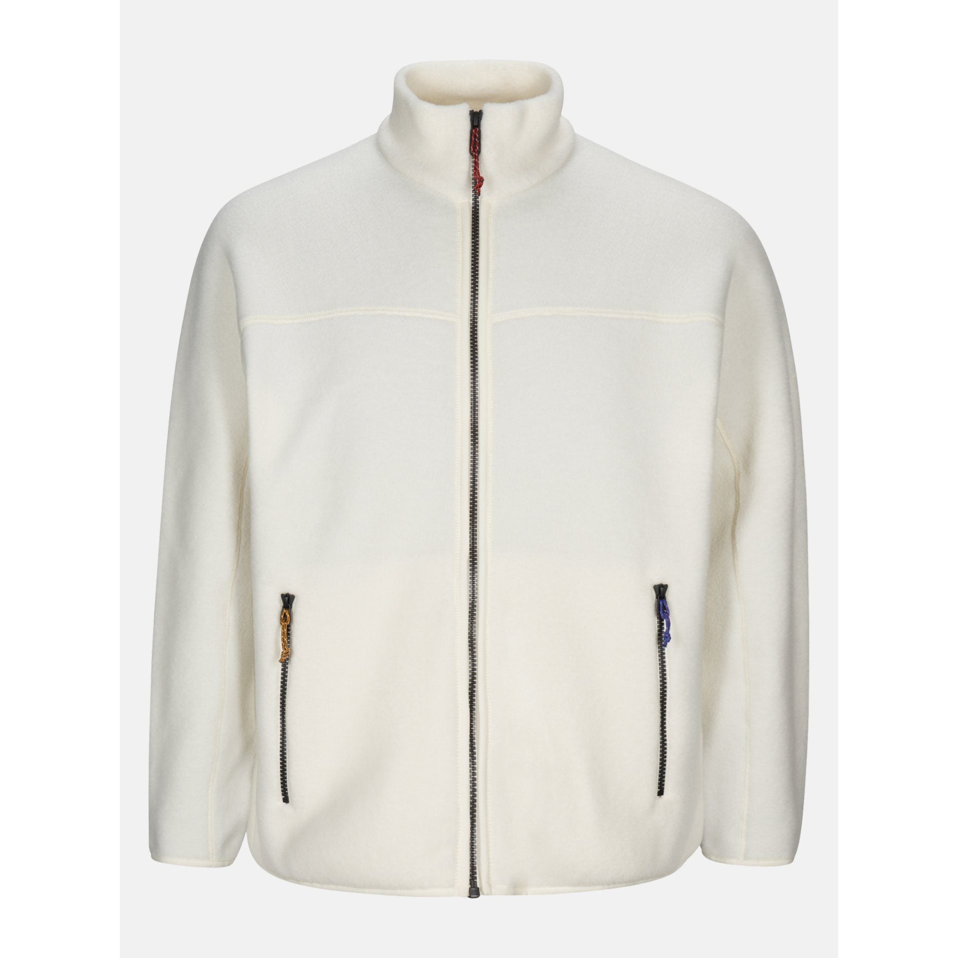 SWEATERS - Peak Performance X Ben Gorham Wool Fleece Jacket Off White Men G67795001099