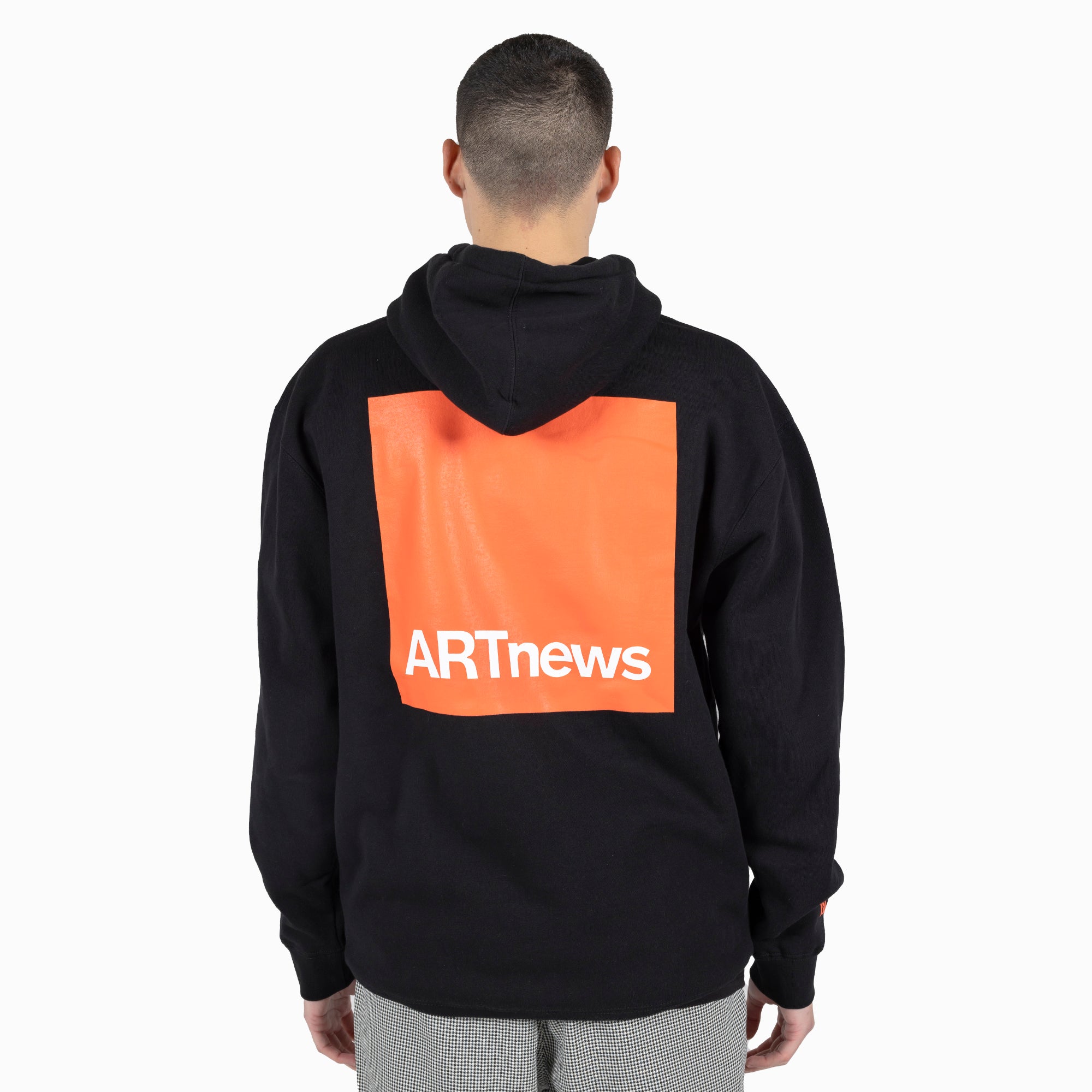 Pleasures Men Art News Hoodie Black - SWEATERS - Canada