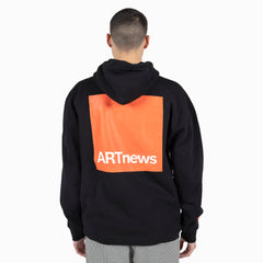 Pleasures Men Art News Hoodie Black - SWEATERS - Canada