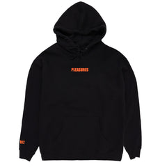 Pleasures Men Art News Hoodie Black - SWEATERS - Canada