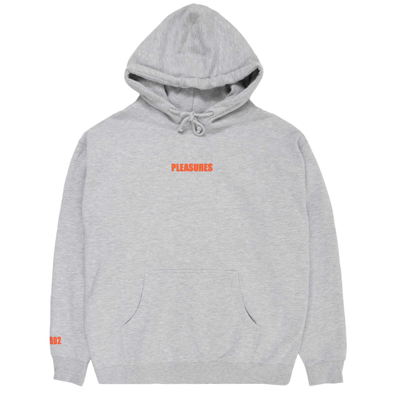 Pleasures Men Art News Hoodie Grey - SWEATERS - Canada