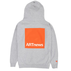 Pleasures Men Art News Hoodie Grey - SWEATERS - Canada