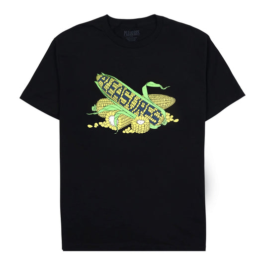 Pleasures Men Corn T-Shirt Black - T-SHIRTS - Canada