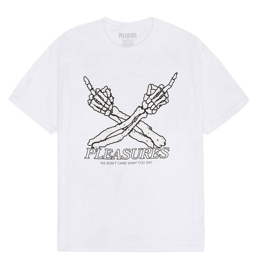 Pleasures Men Don’t Care T-Shirt White - T-SHIRTS - Canada