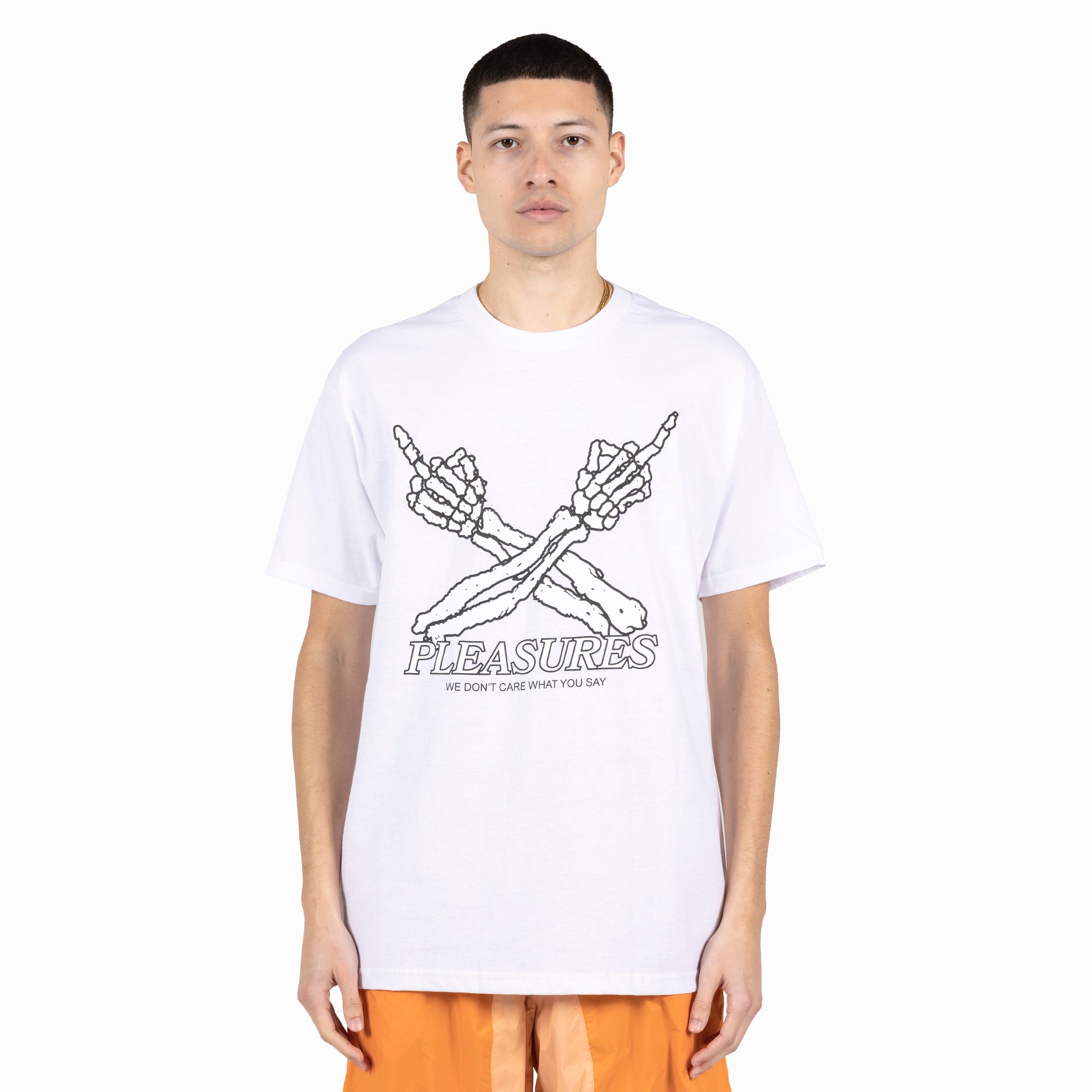 Pleasures Men Don’t Care T-Shirt White - T-SHIRTS - Canada
