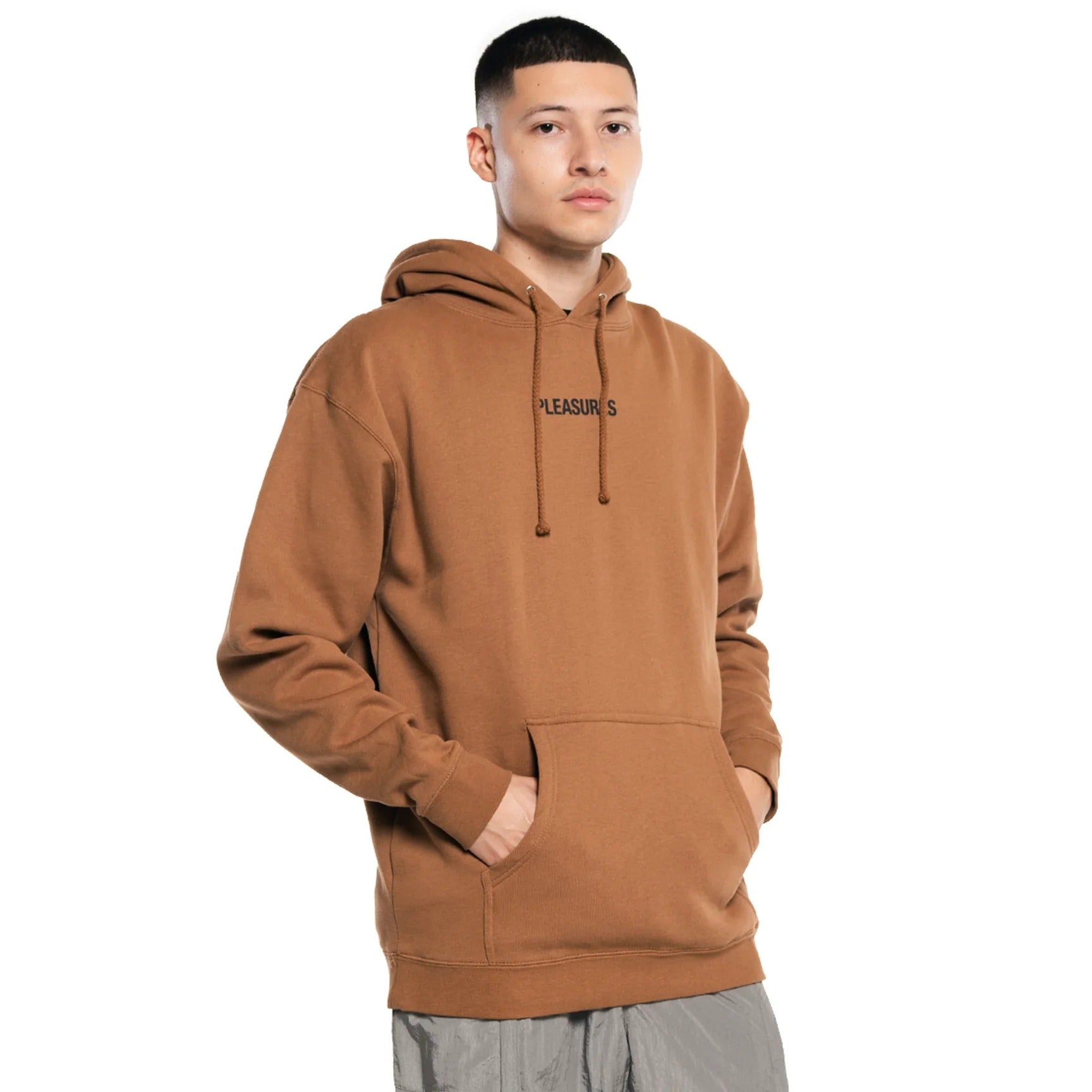 Pleasures Men Flying Hoodie Caramel - SWEATERS - Canada
