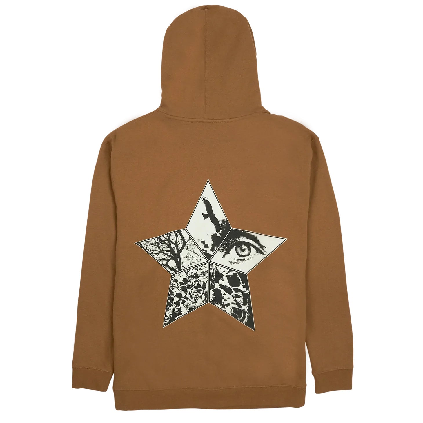 Pleasures Men Flying Hoodie Caramel - SWEATERS - Canada