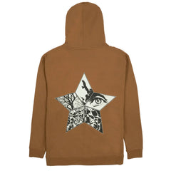 Pleasures Men Flying Hoodie Caramel - SWEATERS - Canada