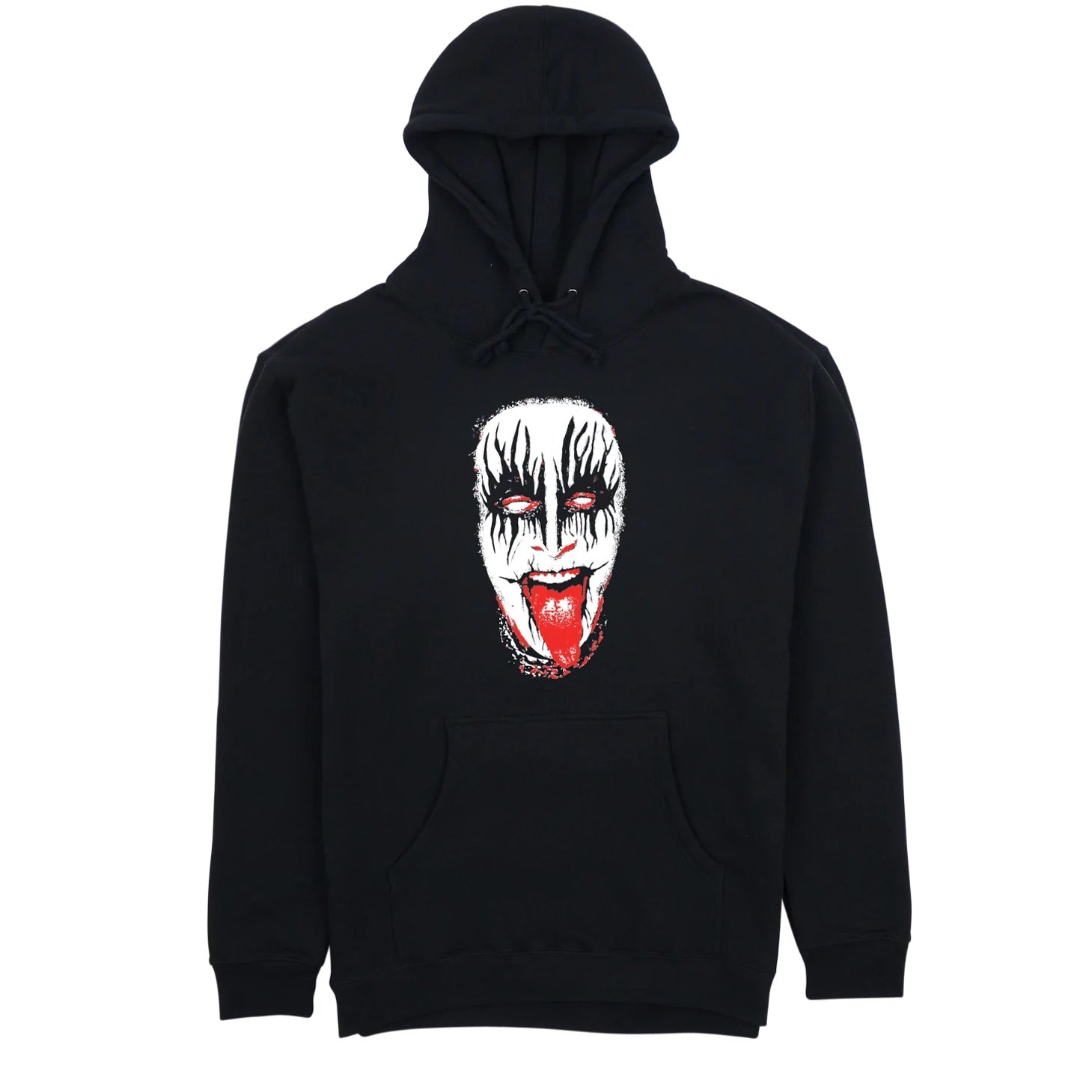 Pleasures Men Mouth Hoodie Black - SWEATERS - Canada
