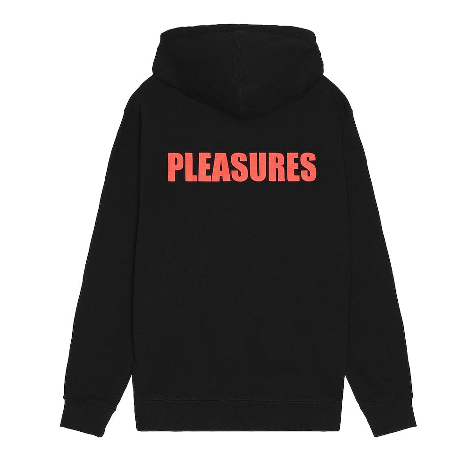 Pleasures Men Mouth Hoodie Black - SWEATERS - Canada