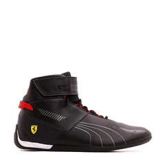 Puma Men Ferrari A3ROCAT Mid Black White 306856-01 - FOOTWEAR - Canada