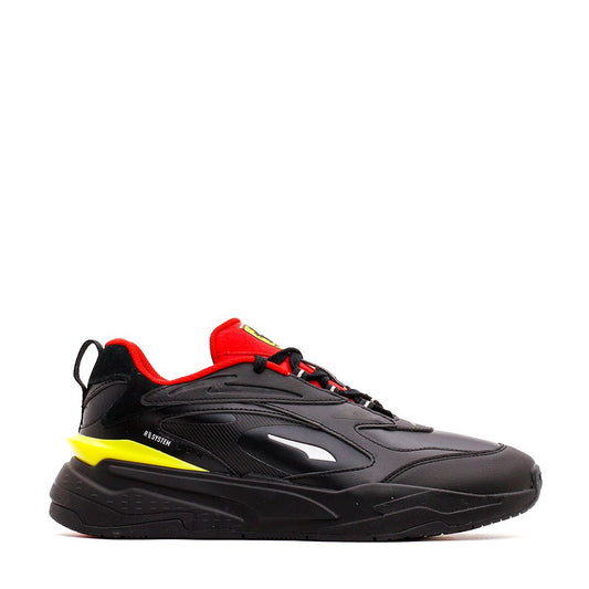 Puma Men Ferrari RS-Fast Black Rosso Corso 306810-01 - FOOTWEAR - Canada
