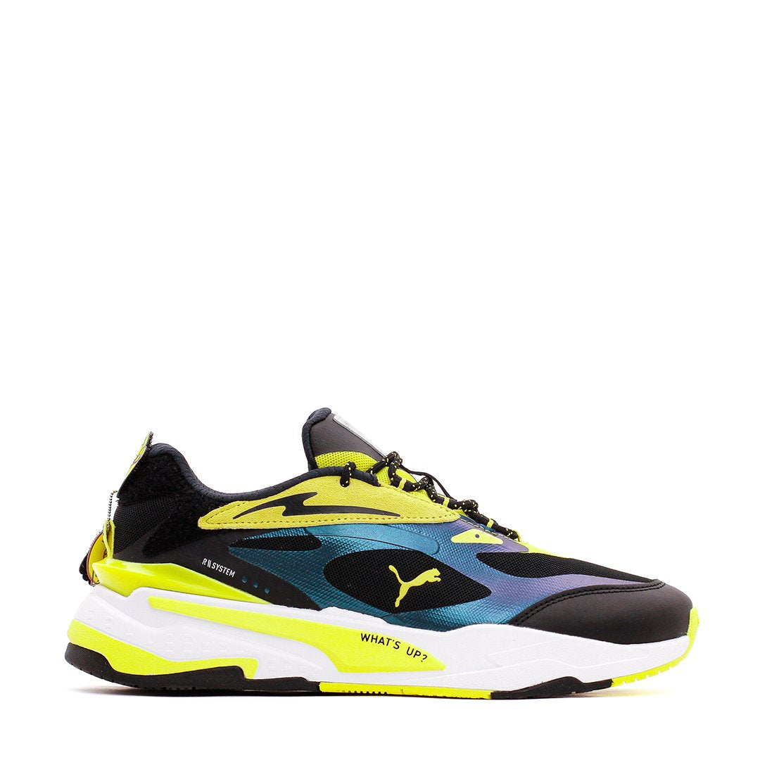 Puma Men RS Fast x Emoji Silver Yellow Black 375374-01 - FOOTWEAR - Canada