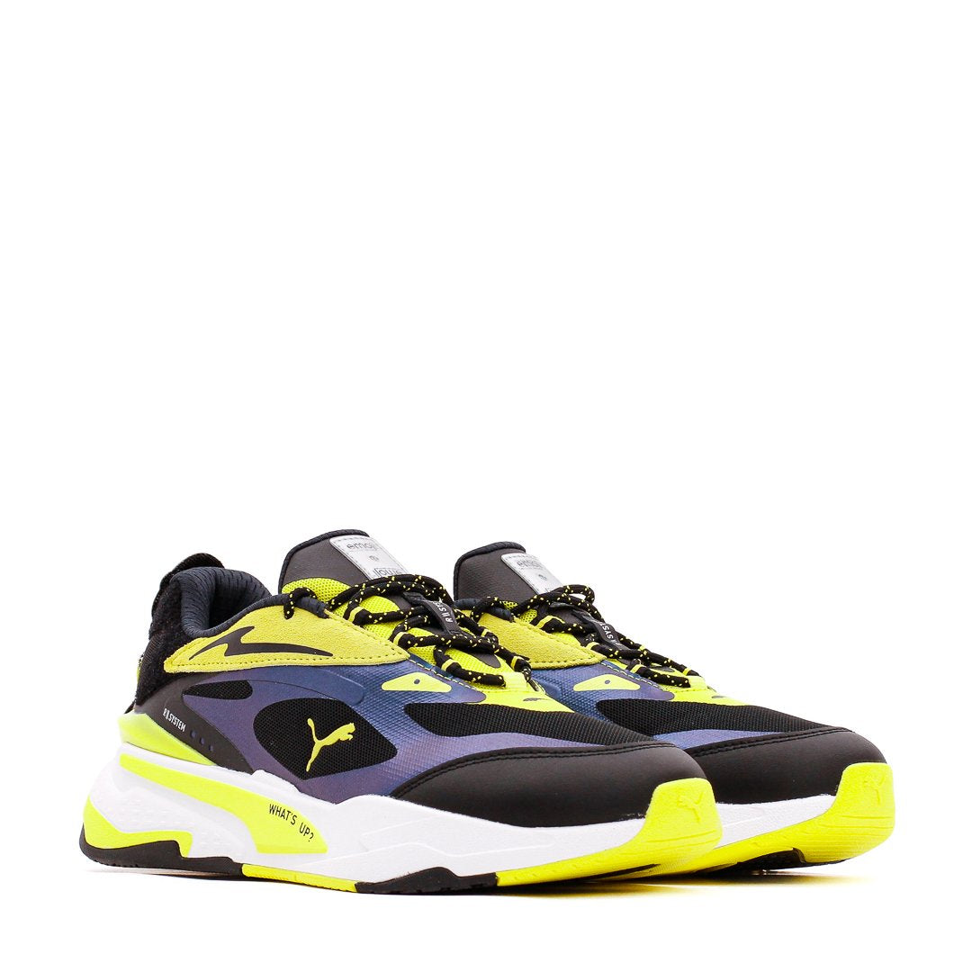 Puma Men RS Fast x Emoji Silver Yellow Black 375374-01 - FOOTWEAR - Canada