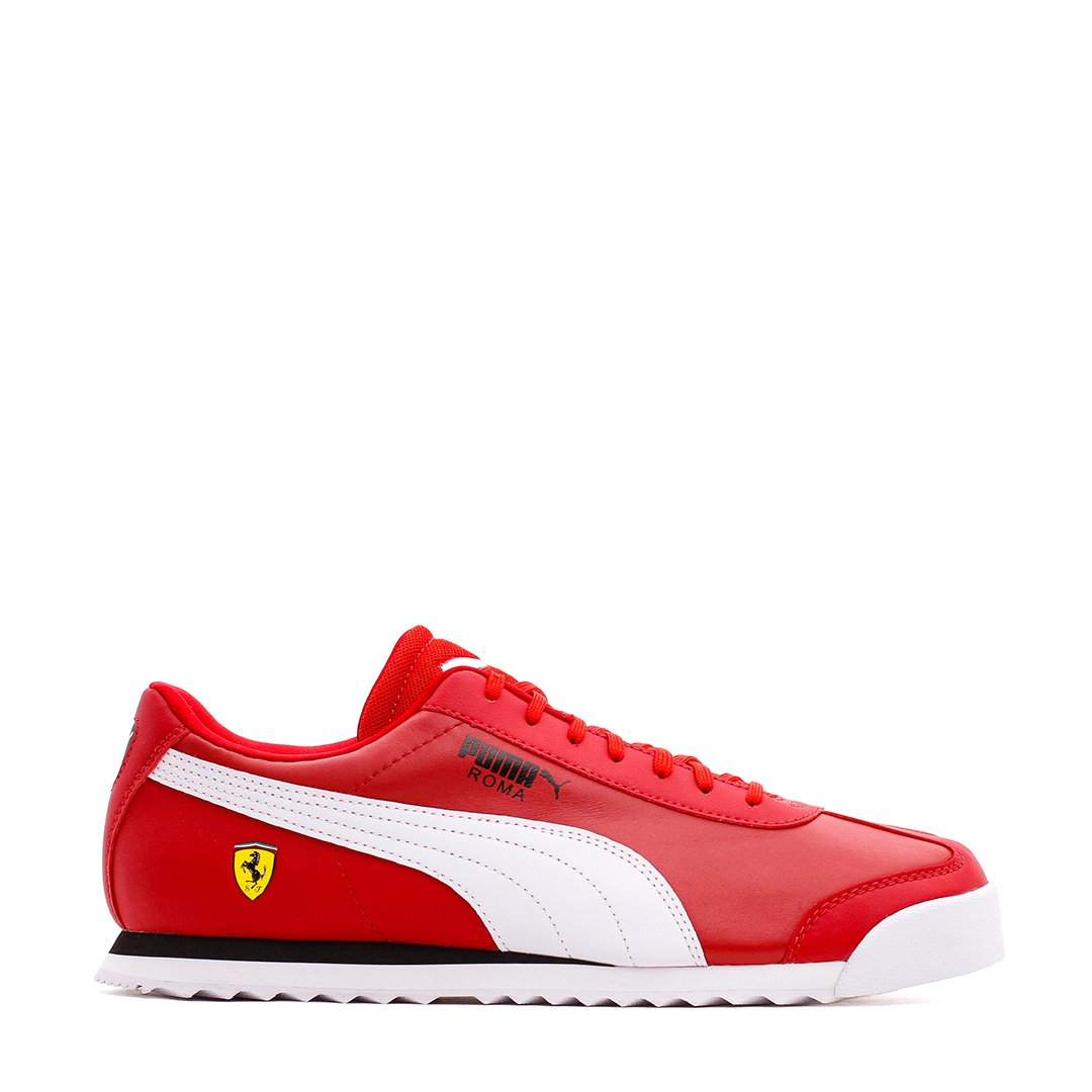 Puma Men SF Roma Rossa Corsa White Black 306083-12 - FOOTWEAR - Canada