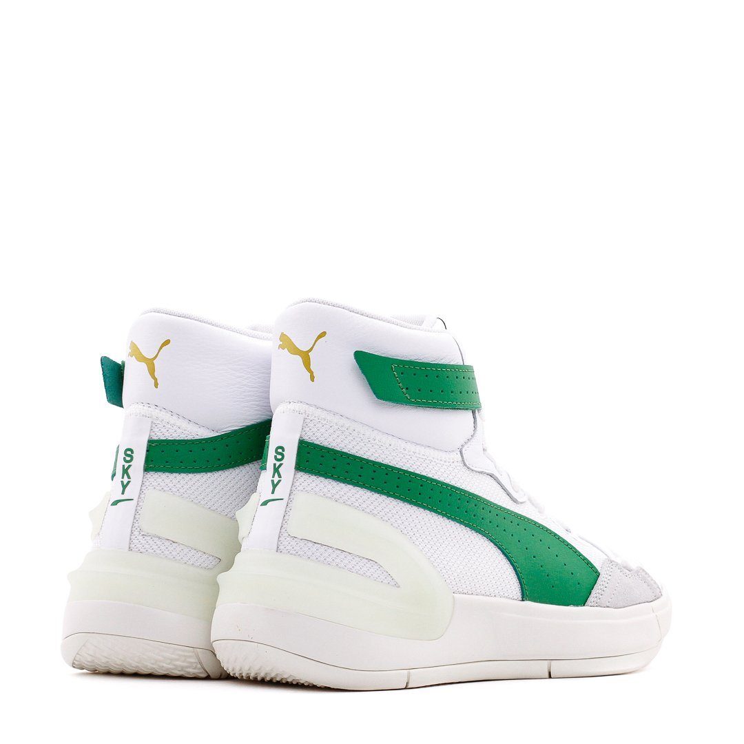 FOOTWEAR - Puma Men Sky Modern White Green 194042-02