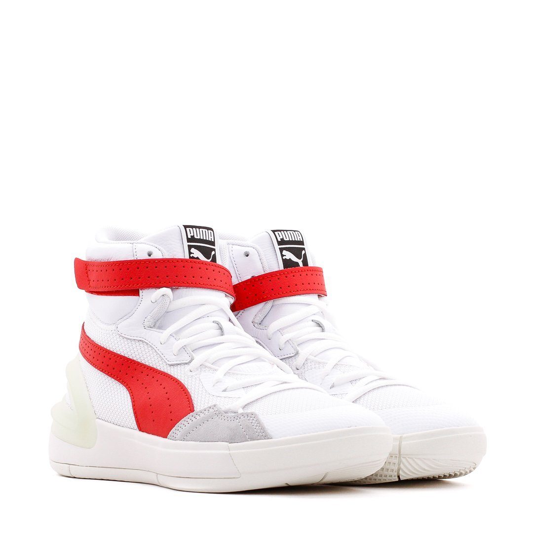 FOOTWEAR - Puma Men Sky Modern White Red 194042-03