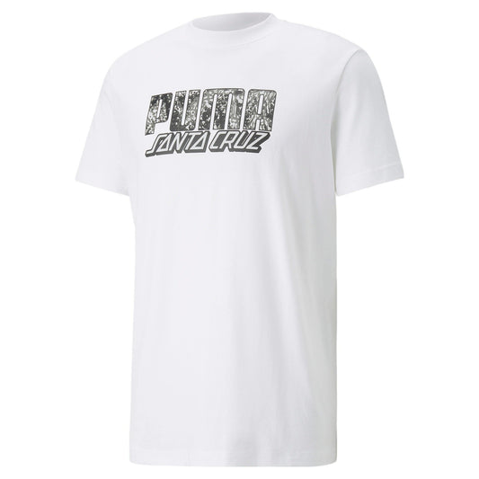 Puma Men x Santa Cruz Tee White 532243-02 - T-SHIRTS - Canada