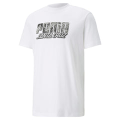 Puma Men x Santa Cruz Tee White 532243-02 - T-SHIRTS - Canada