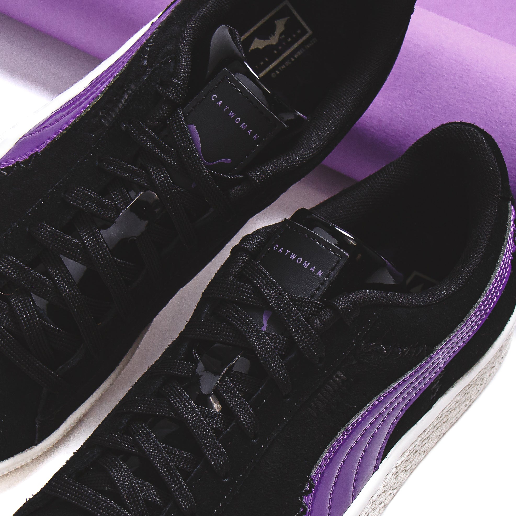 Puma Women Suede Classic WNS Catwoman Black Heliotrope 383292-01 - FOOTWEAR - Canada