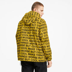OUTERWEAR - Puma X RANDOMEVENT Windbreaker All Over Print Yellow Men 596660-02