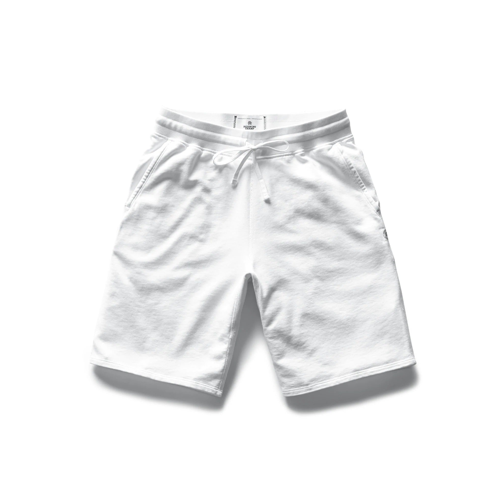 Reigning Champ Light Weight Terry Sweatshort White RC-5174-WHT - SHORTS - Canada