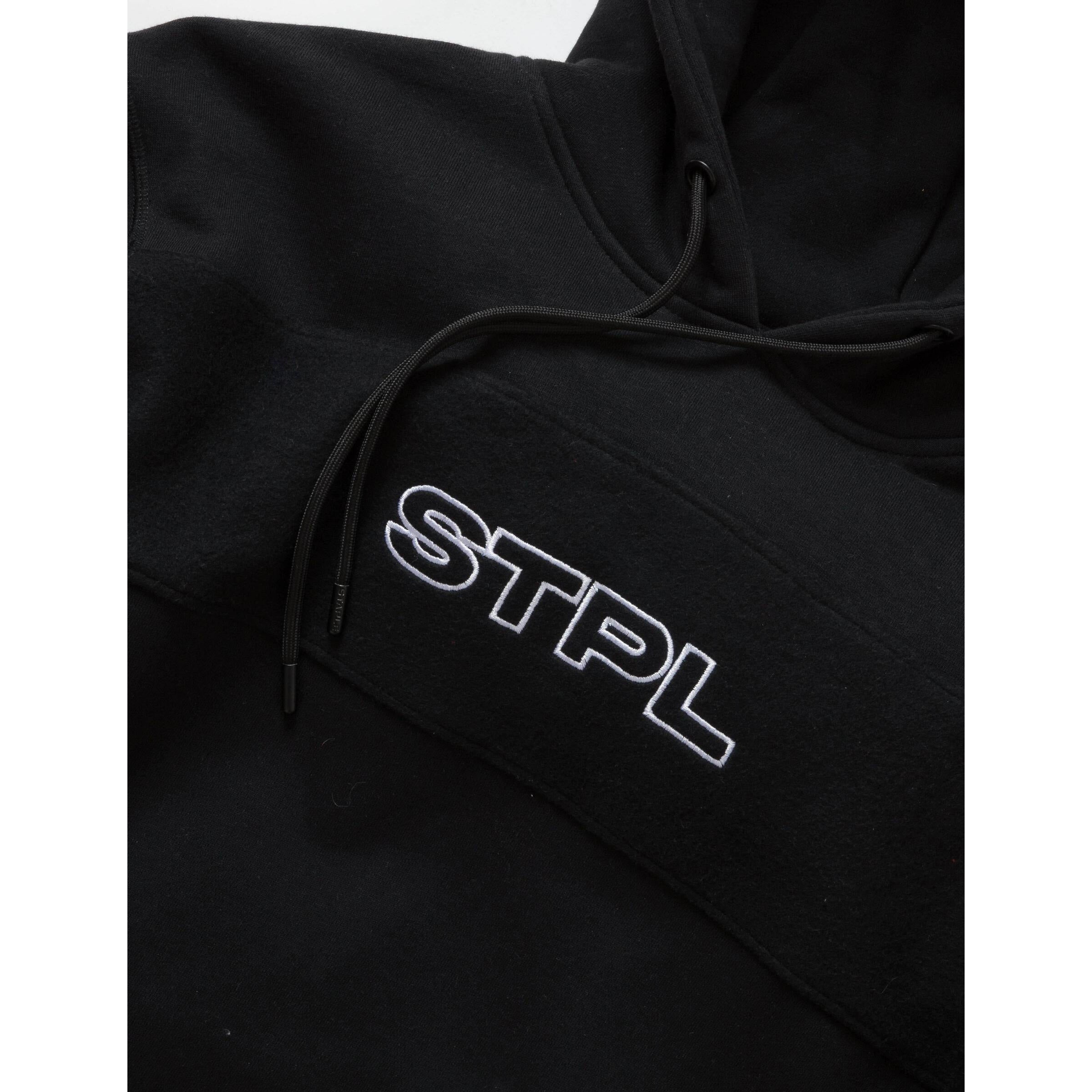 Staple Men Reverse Hoodie Black 2208H7060-BLK - SWEATERS - Canada
