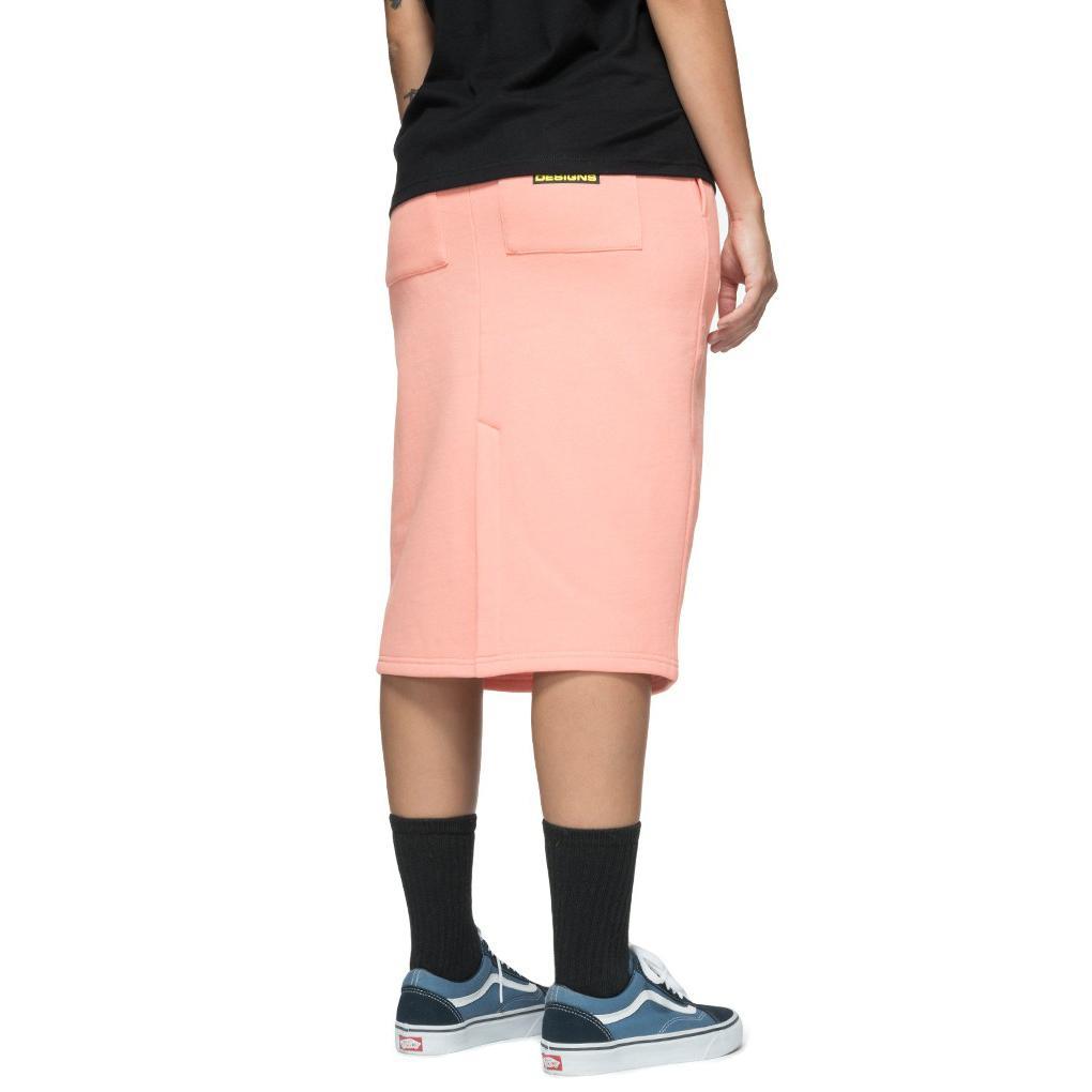 BOTTOMS - Stussy Women Margo Fleece Skirt Peach 214474-PEAC