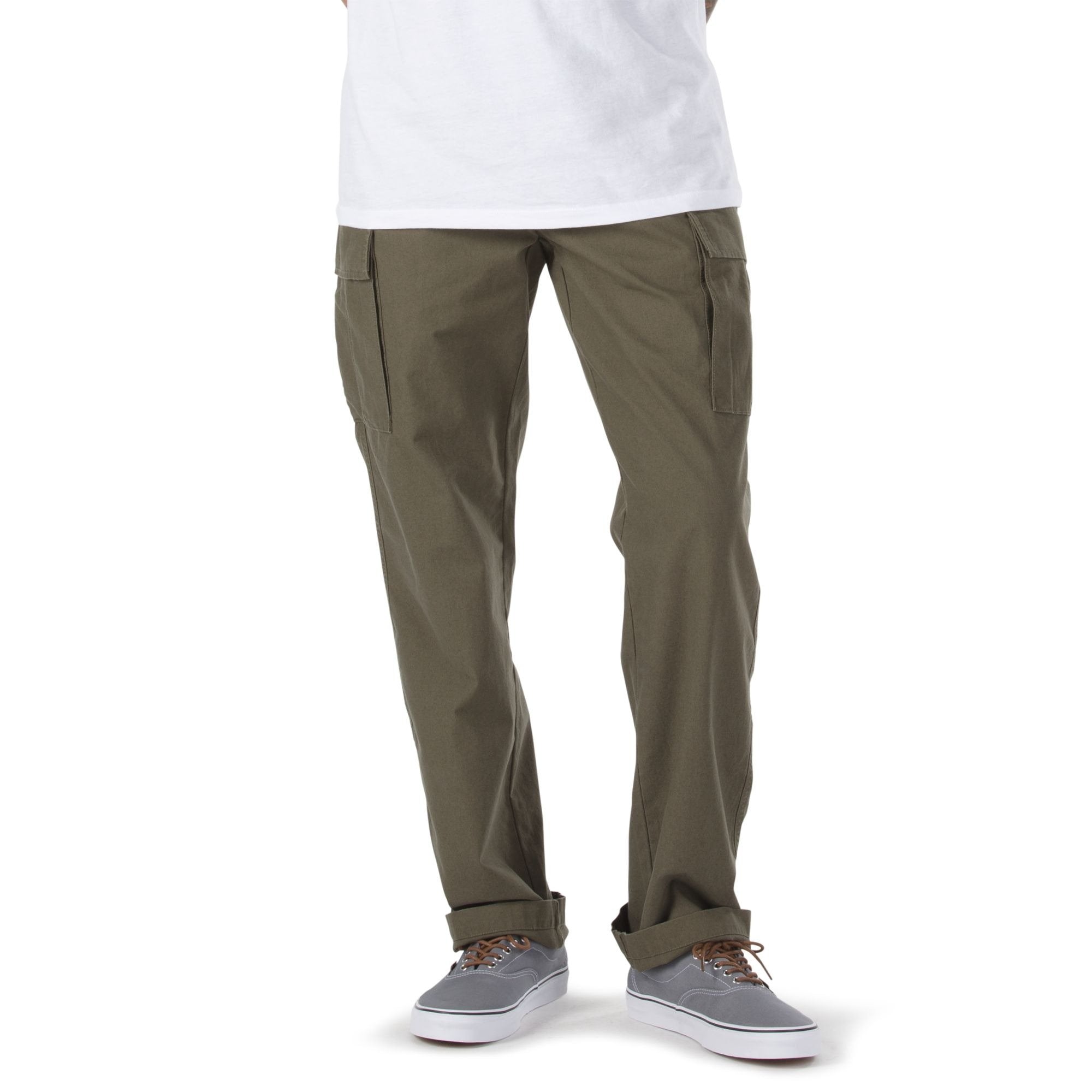 Vans Draft Cargo Pant Grape Leaf Men Core VN0A3H5OKCZ - BOTTOMS - Canada