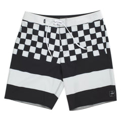 Vans Era Boardshort 19 Checkerboard Black Men Core VN0A3HBO95Y - SHORTS - Canada