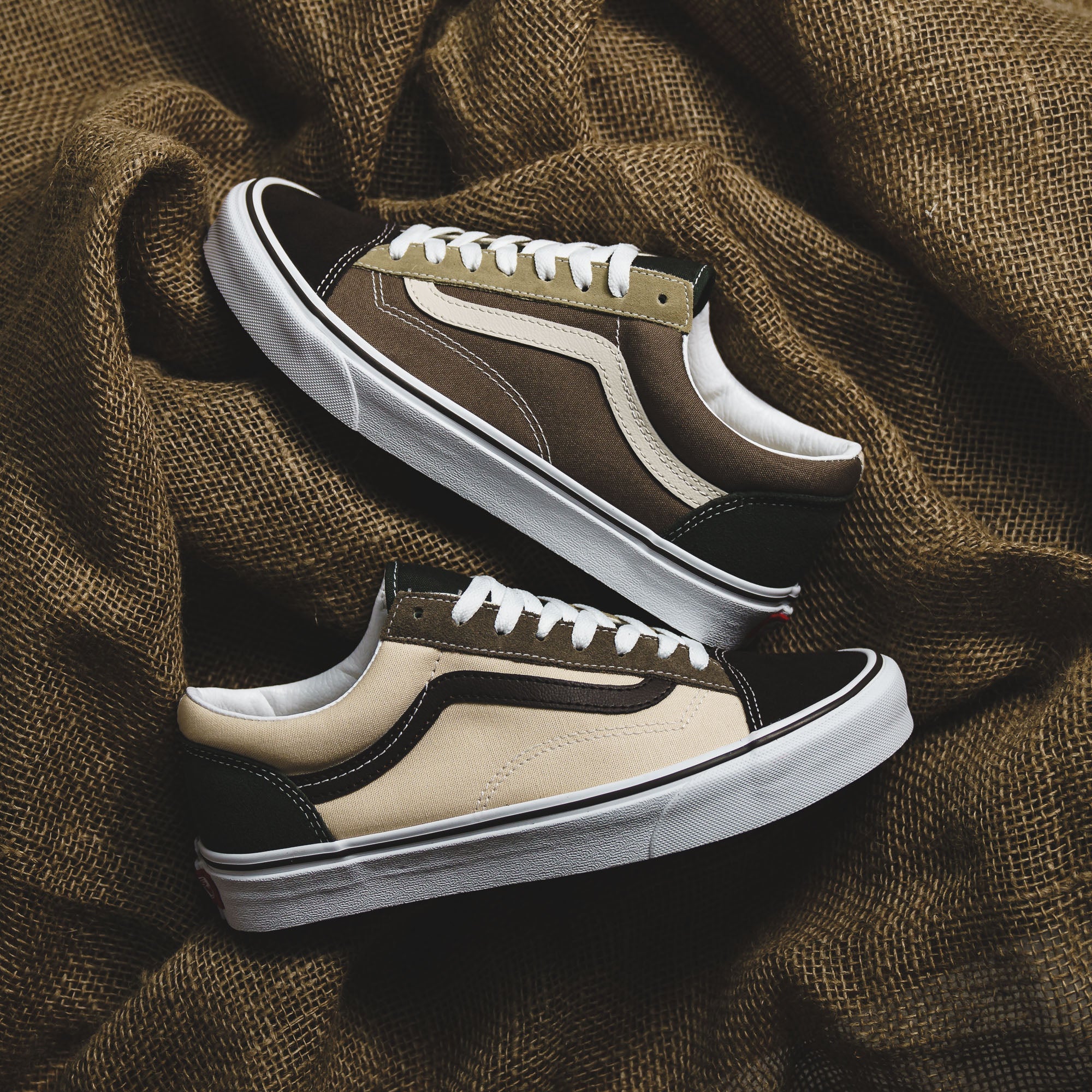 Vans Men Style 36 Color Block Brown VN0A54F6B91 - FOOTWEAR - Canada