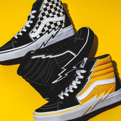 Vans Men UA Sk8-Hi Bolt White VN0A5JIVA051 - FOOTWEAR - Canada