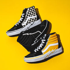 Vans Men UA Sk8-Hi Bolt White VN0A5JIVA051 - FOOTWEAR - Canada