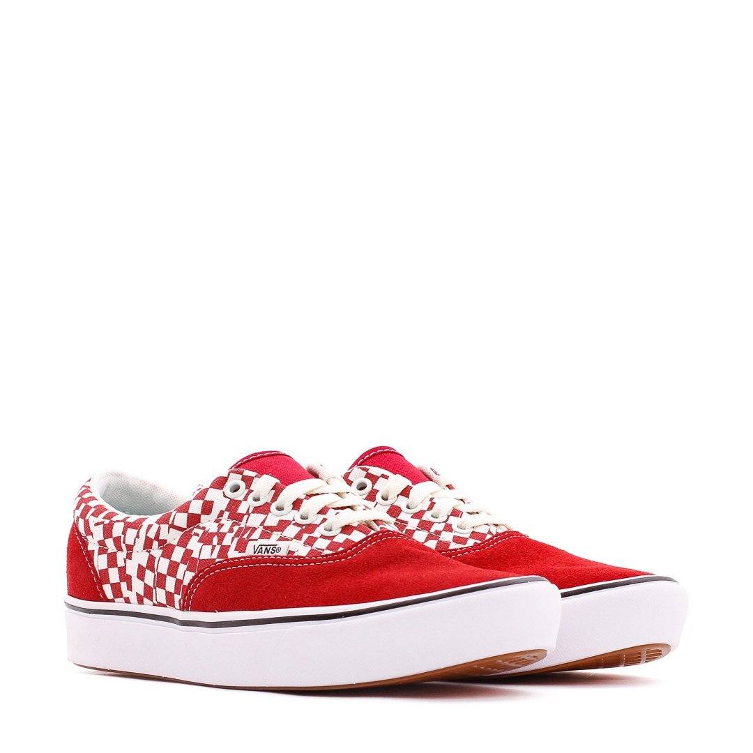 FOOTWEAR - Vans UA ComfyCush Era Tear Check Red White Men VN0A3WM9V9Z